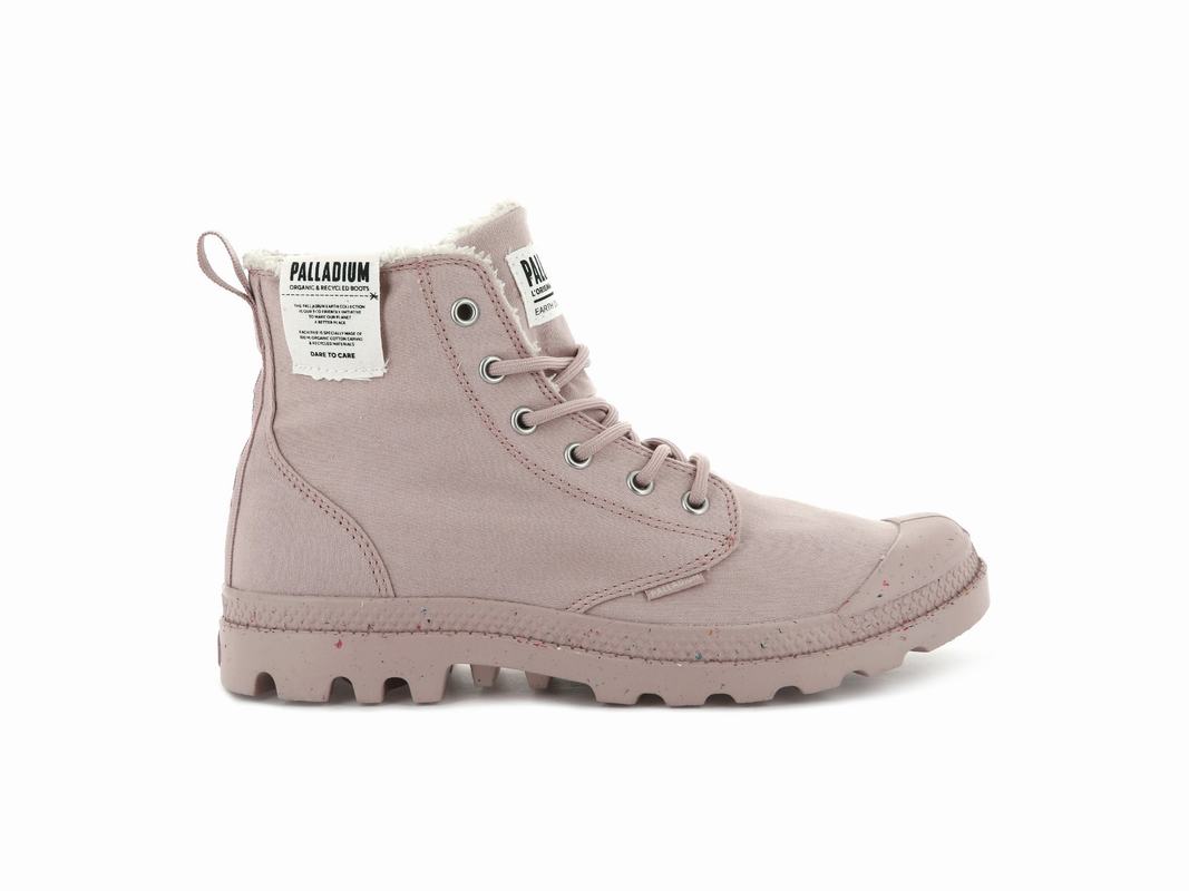 Palladium Pampa Earth Womens Boots Rose Australia [RAGPKD-645]